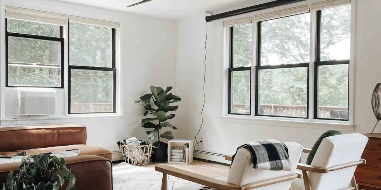 The Catskill Cabin Living room