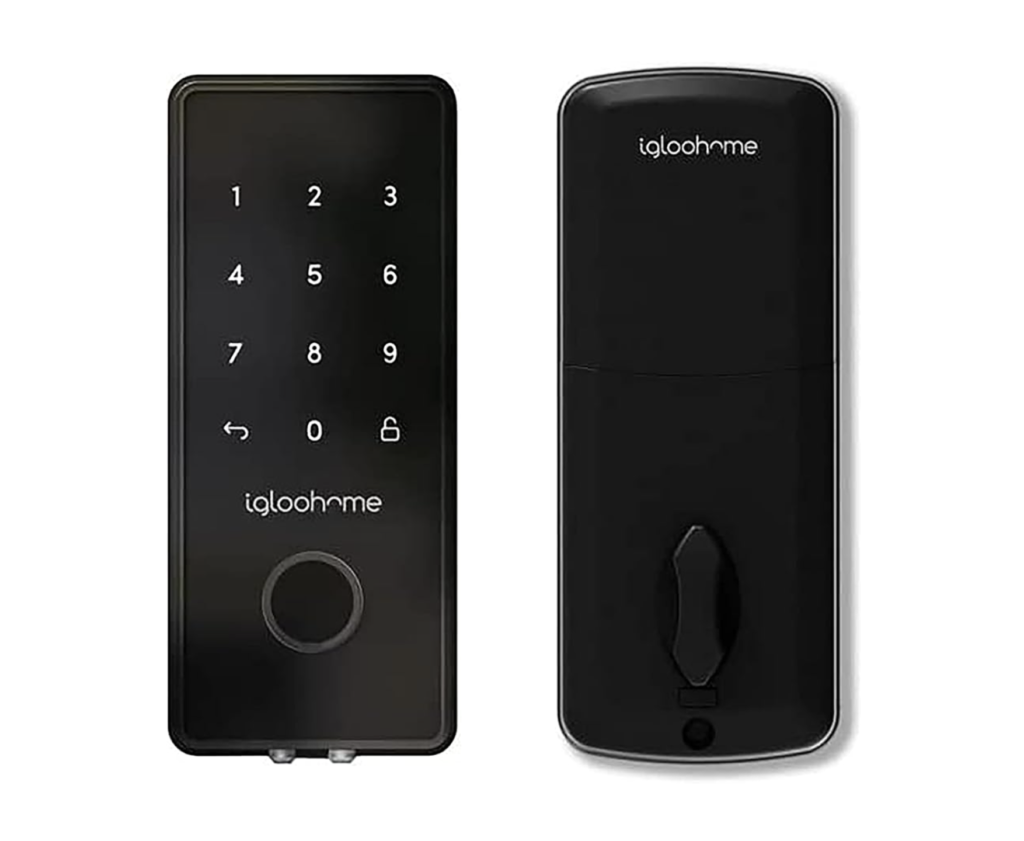Igloo Home Deadbolt 2S, a Bluetooth-enabled smart lock is ideal for Airbnb properties without reliable internet.
